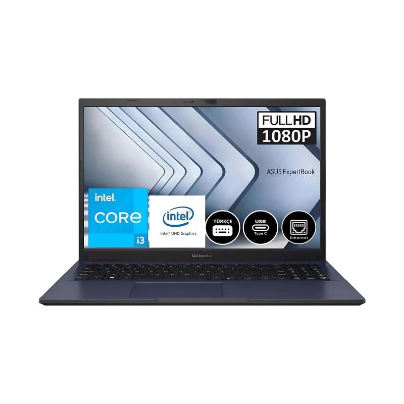 Asus Ntb. i3-1215U, 8GB, 512GB SSD, 15.6'' Full HD, F.Dos - B1502CBA-I38512B0D