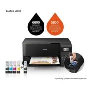 EPSON L3550 Renkli Mürekkep Tanklı Yazıcı, Tarayıcı, Fotokopi, Wi-Fi, Siyah