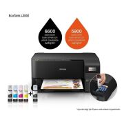 EPSON L3550 Renkli Mürekkep Tanklı Yazıcı, Tarayıcı, Fotokopi, Wi-Fi, Siyah
