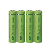 GP AAA 950 mAh Şarjlı İnce Kalem Pil 4'lü Paket GP100AAHCEMTR-4LÜ