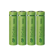 GP AAA 950 mAh Şarjlı İnce Kalem Pil 4'lü Paket GP100AAHCEMTR-4LÜ