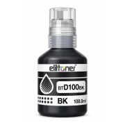 Elittoner Brother BTD100BK Mürekkep Black 108ml, T230, T236, T430, T436, T530, T535, T536, T730, T830,T930, T935