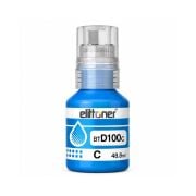 Elittoner Brother BTD100C Mürekkep Cyan 50ml, T230, T236, T430, T436, T530, T535, T536, T730, T830,T930, T935