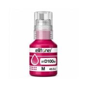 Elittoner Brother BTD100M Mürekkep Magenta 50ml, T230, T236, T430, T436, T530, T535, T536, T730, T830,T930, T935