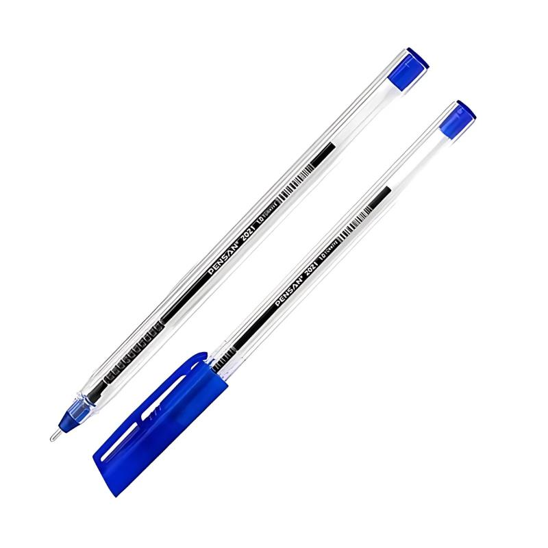 Pensan 2021 Tükenmez Kalem 1 mm Mavi 50'li Paket