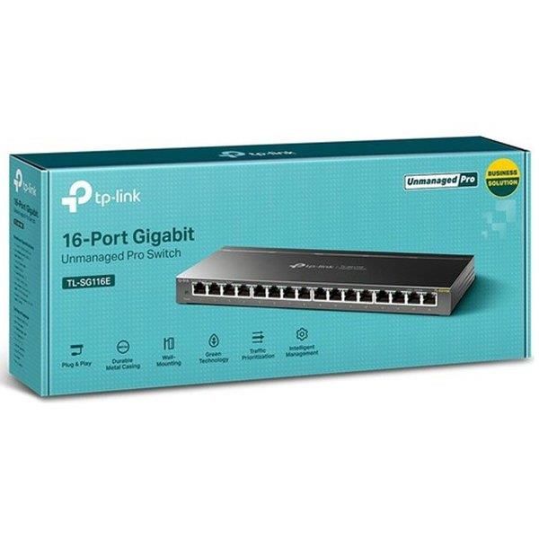 Tp-Link 10/100/1000 GİGABİT EASYSMART SWİTCH 16 PORT