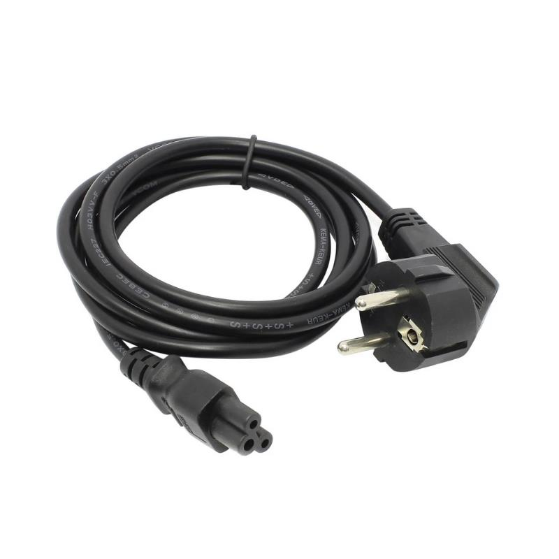 Vcom CE022-1.8 Notebook Power Elektrik Kablosu Yonca 0.5 mm 1.8 metre