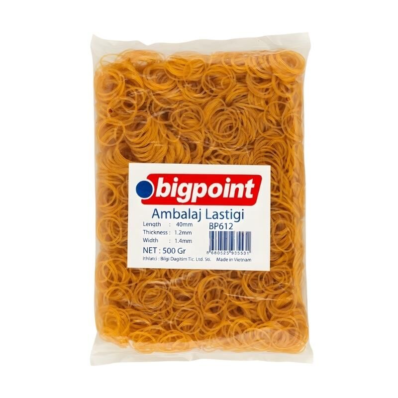 Bigpoint BP612 Mini Ambalaj Lastiği 500 Gram %100 Kauçuk