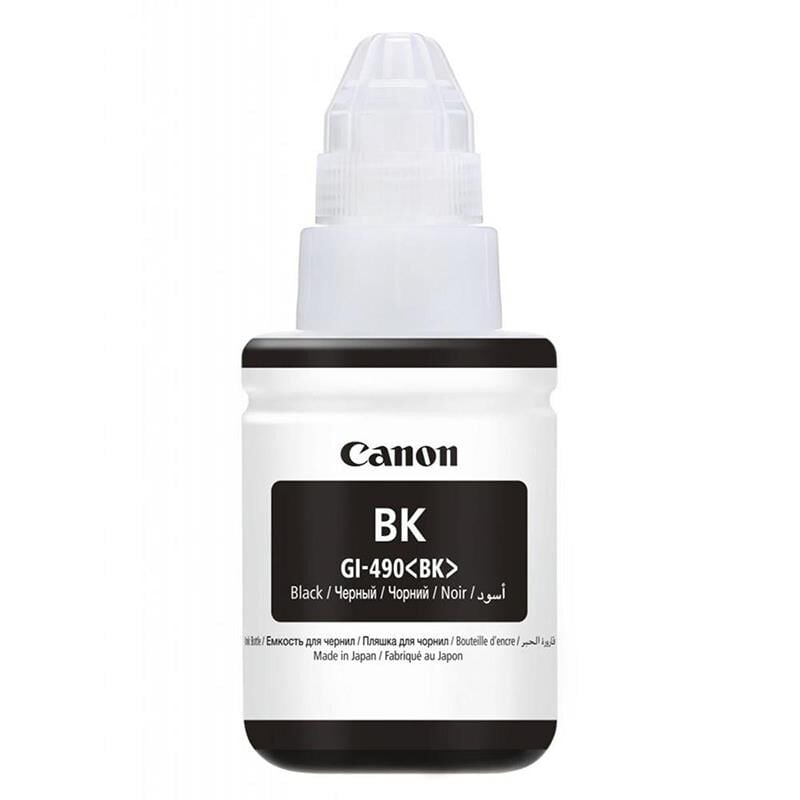 Canon GI-490BK Mürekkep Orj. - Black (135ml)