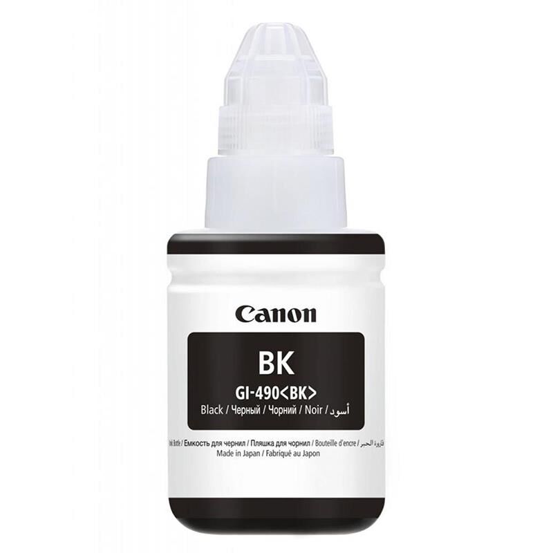 Canon GI-490BK Mürekkep Orj. - Black (135ml)