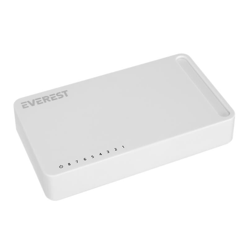 Everest ESW-808 - 8 Port 10/100/1000 Mbps Gigabit Switch
