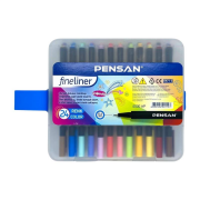 Pensan 6500 Fineliner 0,4mm Keçe Uç Kalem 10'lu Paket