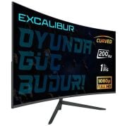 CASPER 27'' Excalibur Game Monitör Curved 200HZ 1ms (HDMI+Display) M.E27FHD-G