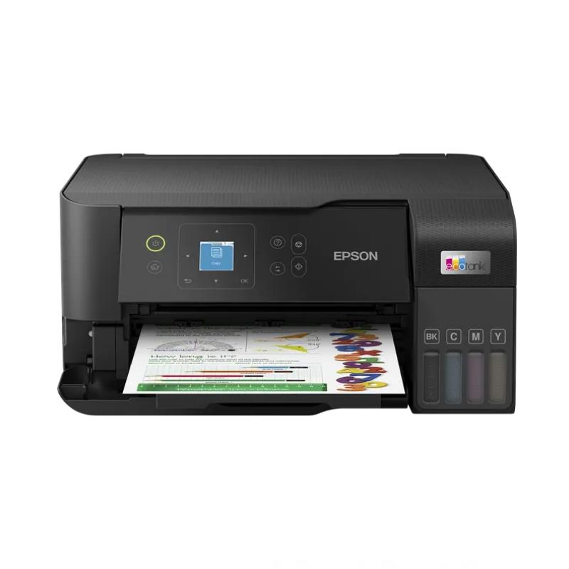 Epson L3560 Renkli Mürekkep Tanklı Yazıcı, Tarayıcı, Fotokopi, Wi-Fi, Siyah