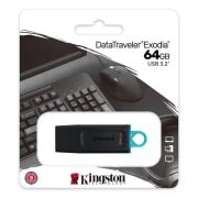 Kingston 64GB Exodia USB Bellek 3.2 - DTX/64GB