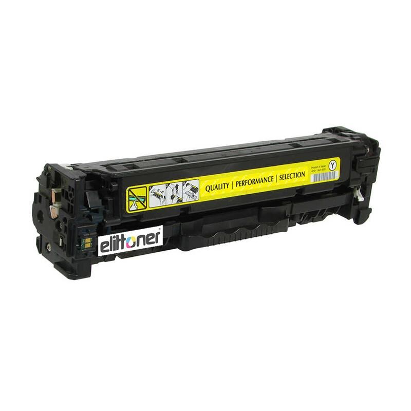 Elittoner Hp CC532A,CE412A,CF382A - Canon CRG-718 Sarı (2.8K)