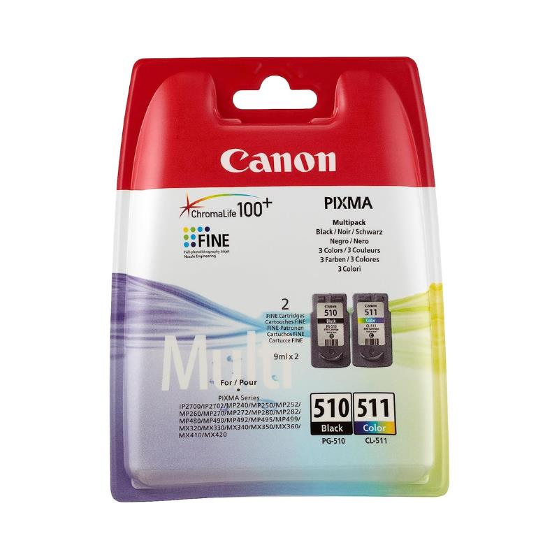 Canon PG-510, CL-511 Mürekkep Kartuş Seti Orj.
