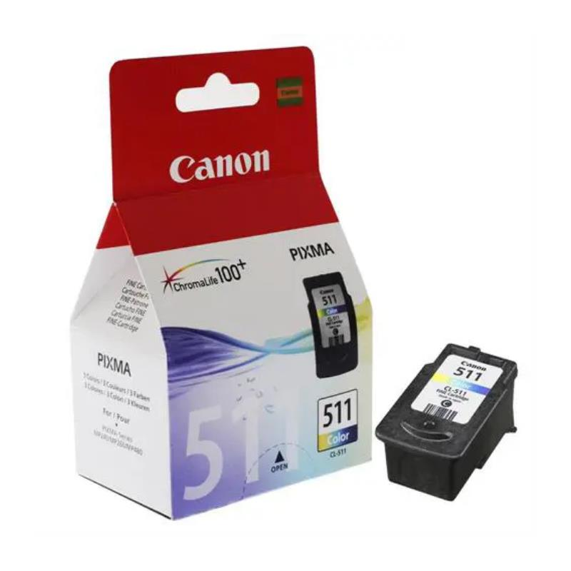 Canon CL-511 Renkli Kartuş Orj. MX320, 330, 340, 350, 360, 410, MP230, 235, 240, 250, IP2700