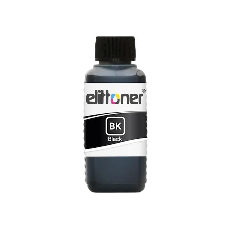 Elittoner Sublimasyon Mürekkep Black (100 ml)