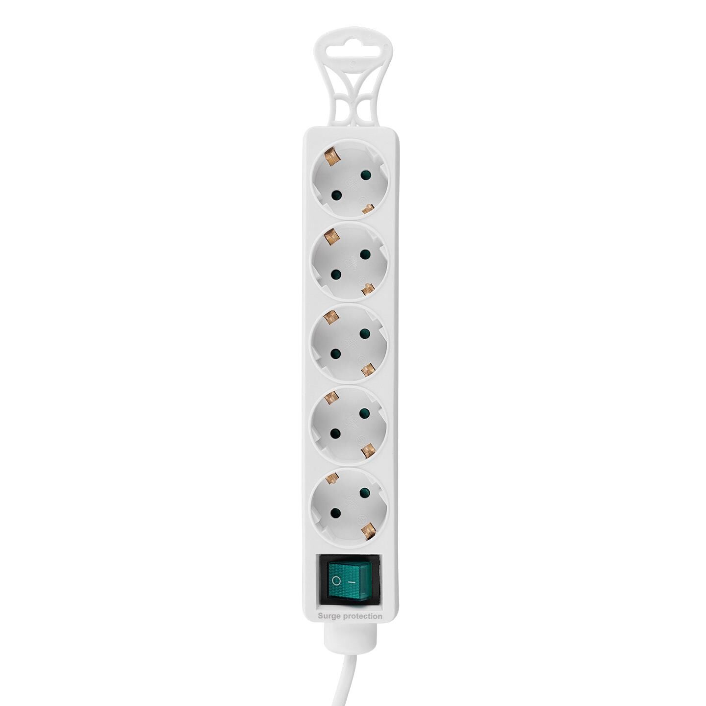 S-Link Akım Korumalı Priz 5'li, 1,5 Metre - SPG-F05