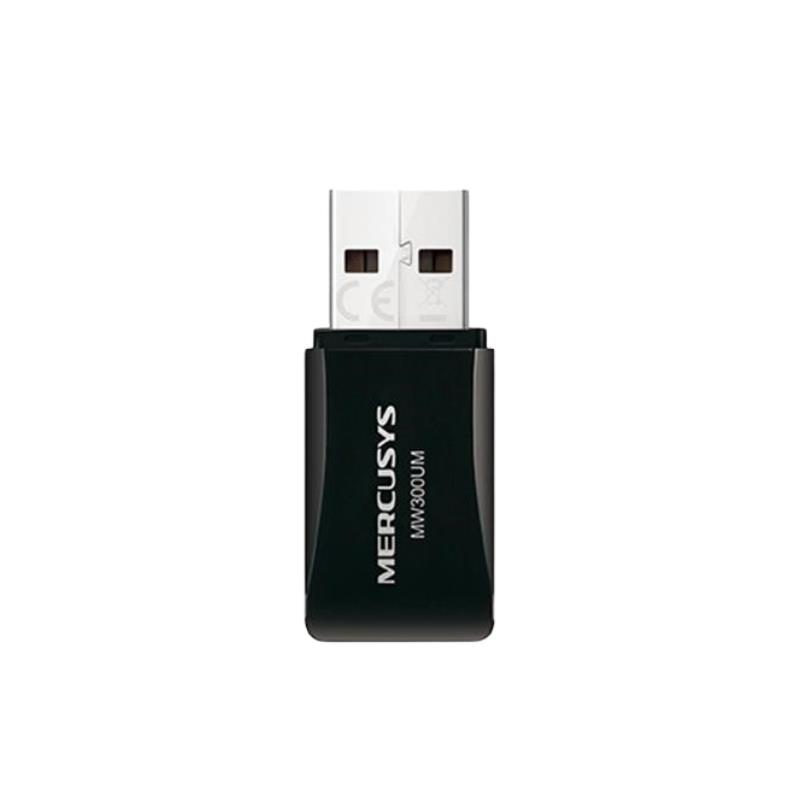 TP-Link Mercusys MW300UM 300 Mbps Mini Kablosuz USB WiFi Adaptör
