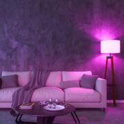 S-link SL-RGB9 Smart Akıllı RGB Lamba, Ampul 9W 50Hz 800lm Wifi TUYA Destekli