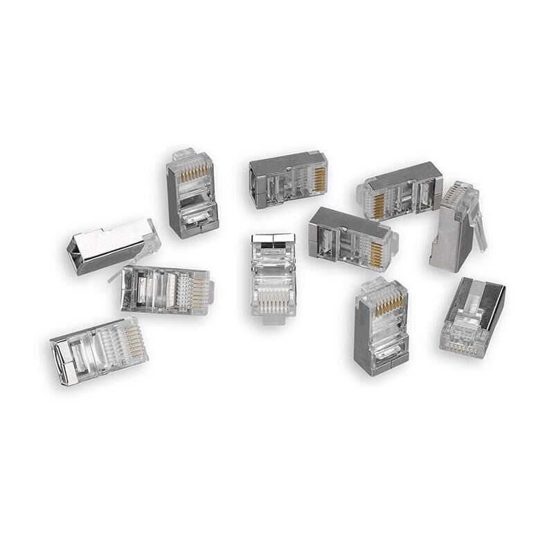 S-Link RJ45 Konnektör Metal 100 Lü Paket - SL-M36