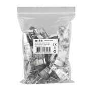 S-Link RJ45 Konnektör Metal 100 Lü Paket - SL-M36