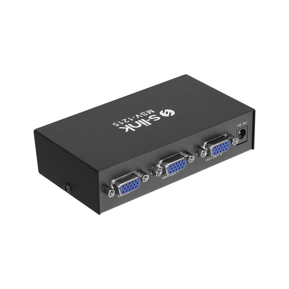 S-link MSV-1215 Vga Çoklayıcı 150mhz 2 Port (1 Giriş - 2 Çıkış)