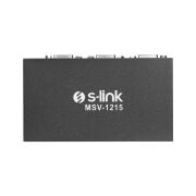 S-link MSV-1215 Vga Çoklayıcı 150mhz 2 Port (1 Giriş - 2 Çıkış)