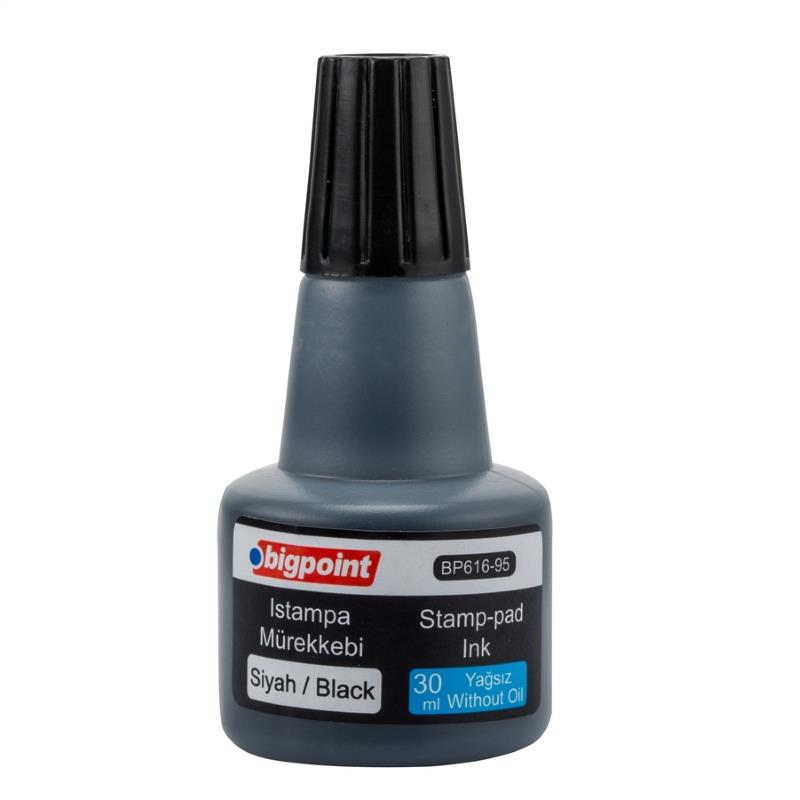 Bigpoint BP616-95 Istampa Mürekkebi 30 ml Siyah