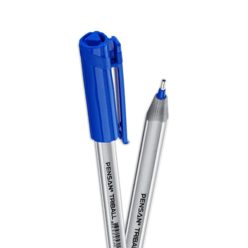 Pensan 1003 Triball Tükenmez Kalem Mavi 12'li Paket