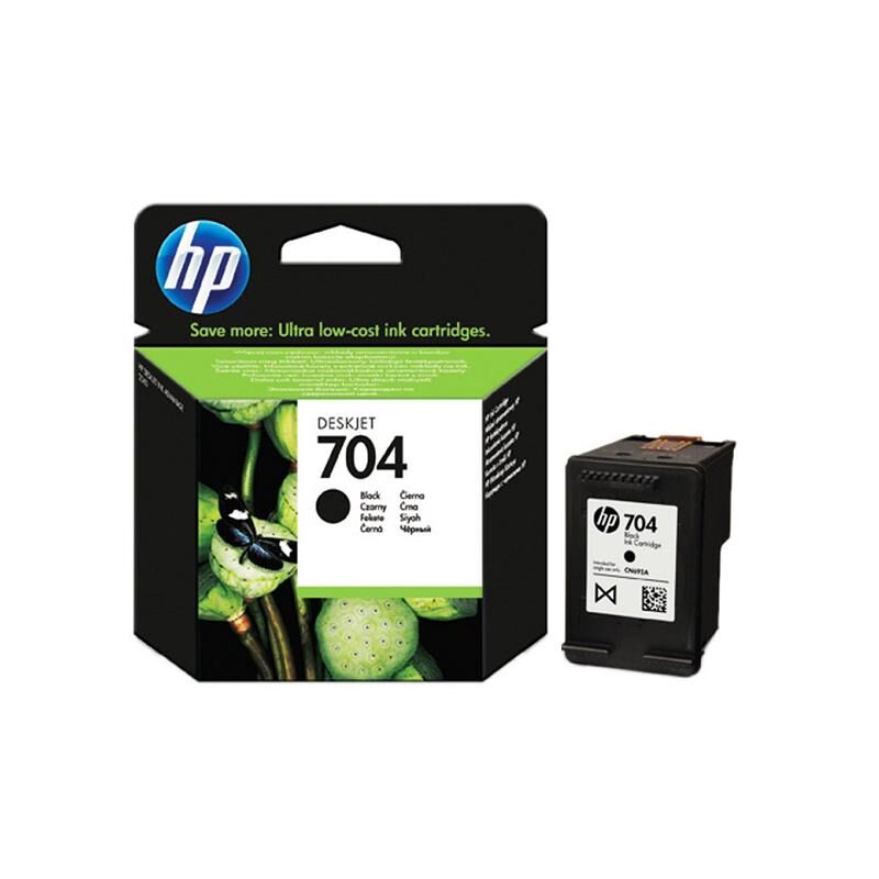 HP 704 Black Siyah Kartuş CN692AE