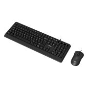 Casper Kablolu Klavye Mouse Set Siyah, USB, K331U