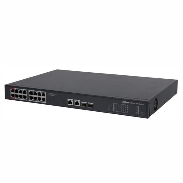 Dahua 24 Port 240W POE 10/100 Switch, Yönetilemez - PFS3226-24ET-240