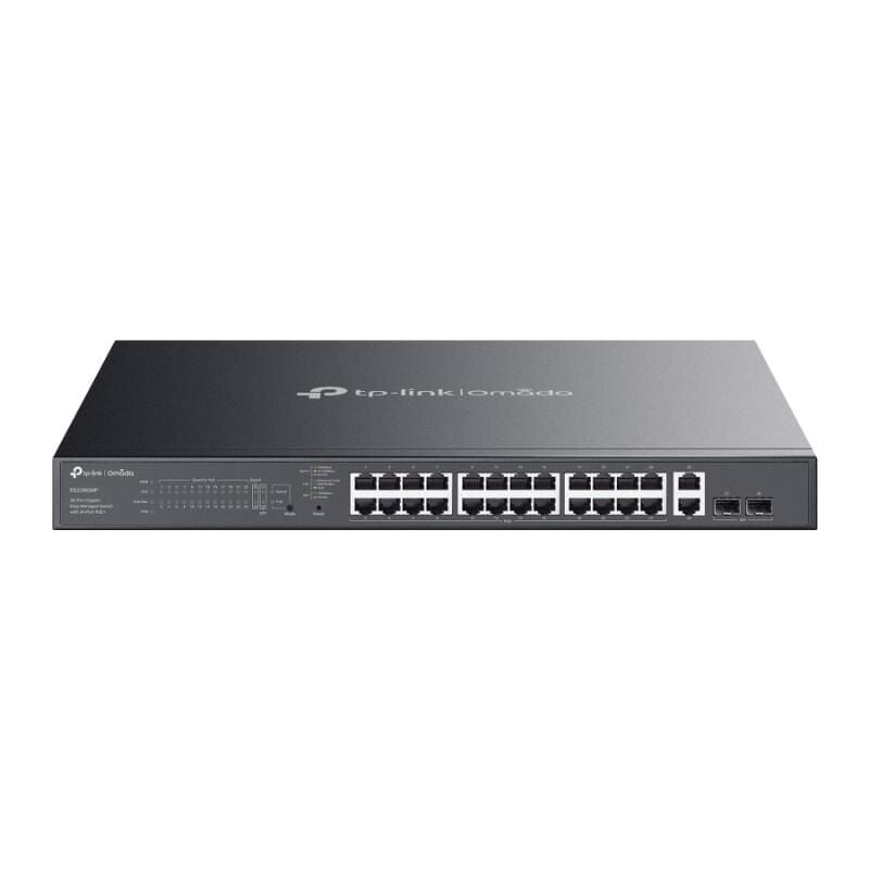 Omada Tp-Link ES228GMP 24 Port 10/100/1000 Poe+ Switch 2 Port SFP 384W Swich